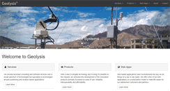 Desktop Screenshot of geolysis.com